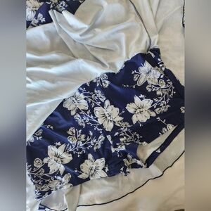 Women's plus size summer floral one piece swimsuit sz 20W